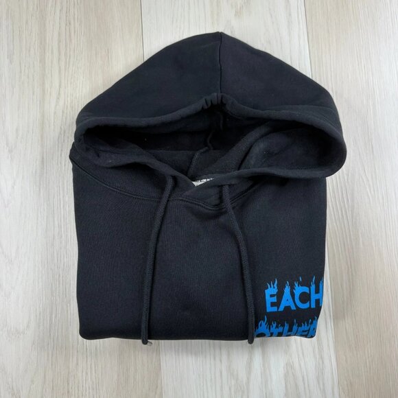 Each x Other Paris Unisex Black Soft Everyday Comfort Stylish Hoodie Size Small - Picture 15 of 15